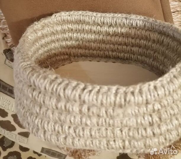 Корзинка из джута