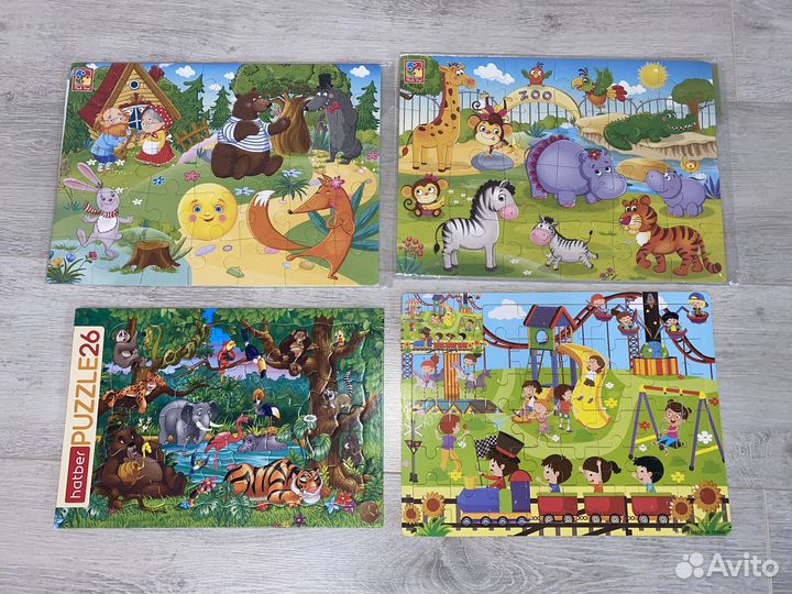 Детские развивающие игры пазлы