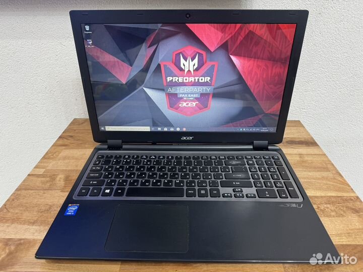 Супер тонкий Acer металл Core i3 6Gb SSD+HDD 500Gb