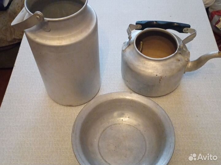 Бидон, чайник, поварешки нержавейка и другое