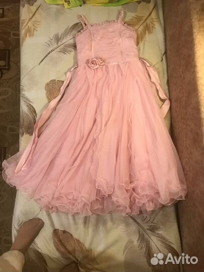 Платье новогоднее на прокат 8 лет