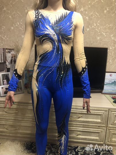 Купальник (комбинезон) для спортивной аэробики