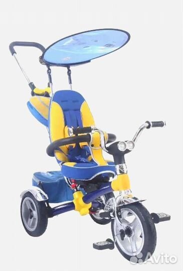 Детский велосипед с ручкой