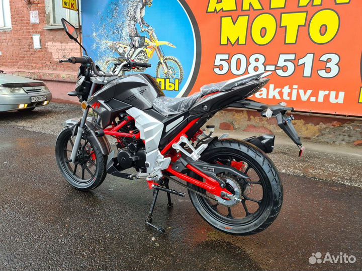 Мотоцикл Regulmoto Raptor new (чёрно-красный)