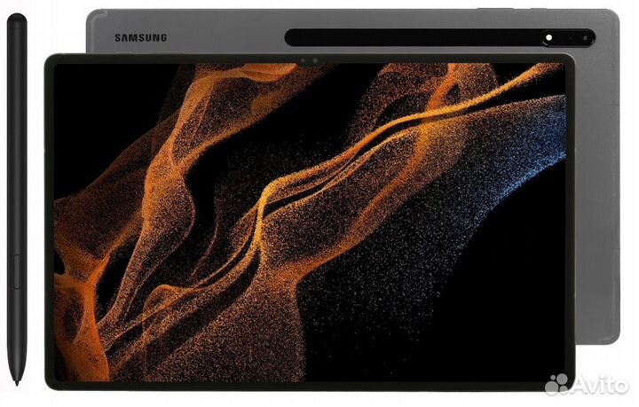 Планшет Samsung Galaxy Tab S8 Ultra 5G 256 гб серы