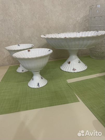 Фруктовая ваза с конфетницами