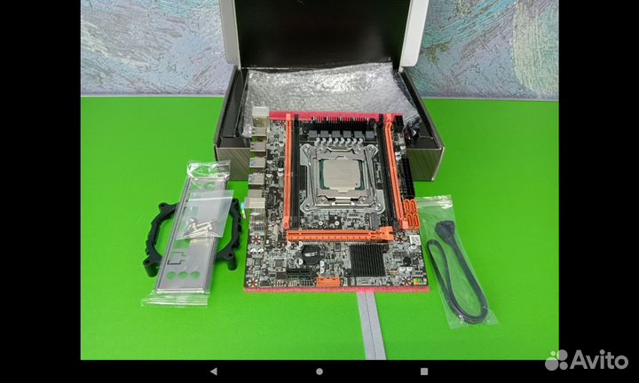 Материнская плата ddr 4 82 12ядер для Кровель.раб