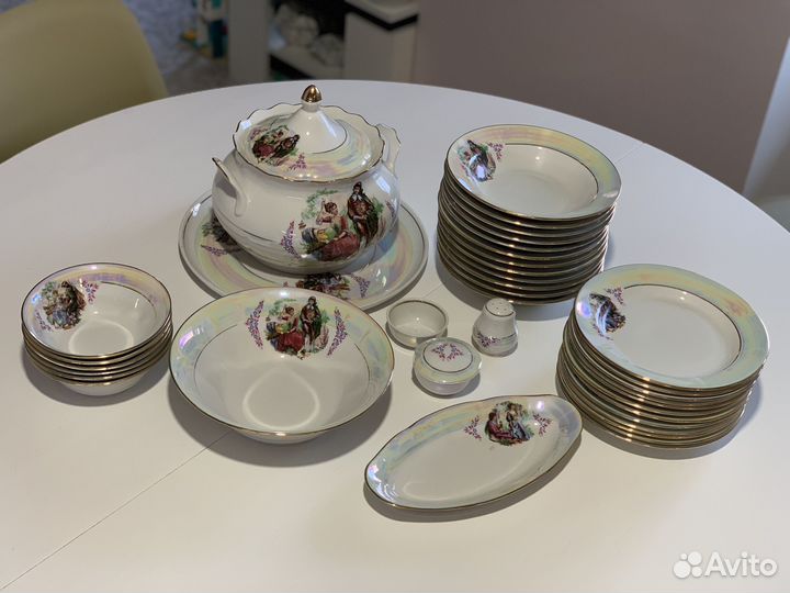 Сервиз столовый 12 персон Добрушский фарфор