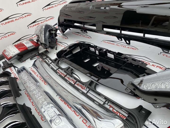 Рестайлинг Toyota land cruiser prado