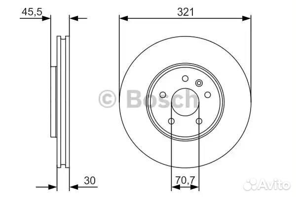 Диск тормозной