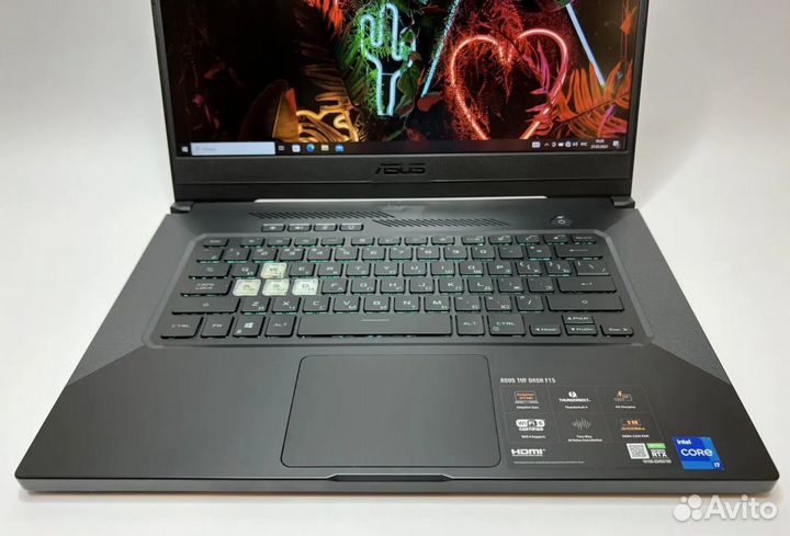 Asus i7-11370H, RTX 3070, 32Гб, SSD 512Гб