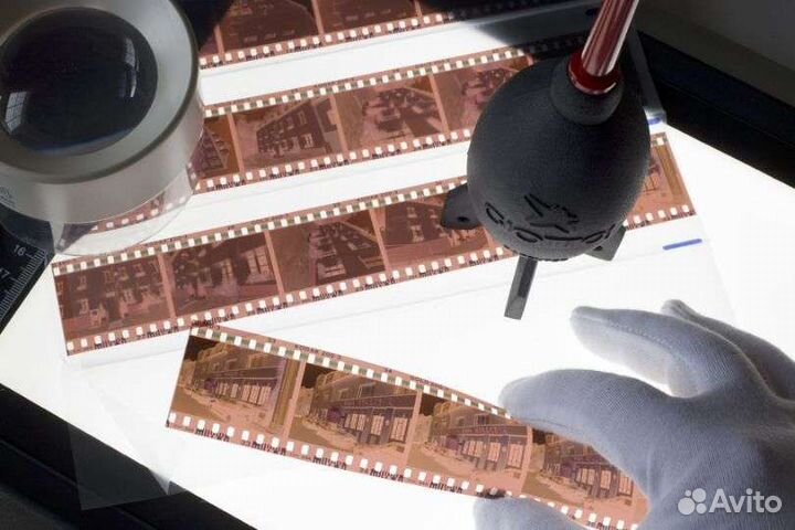 Сканирование и оцифровка фотопленки