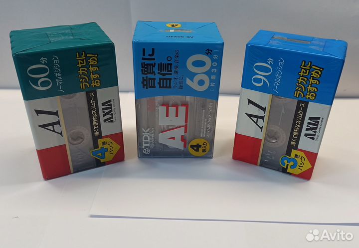 Аудио кассеты новые