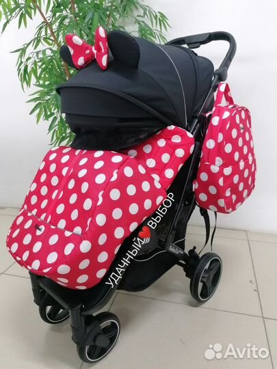 Новая коляска Baballo Future 2024 (Минни Маус)