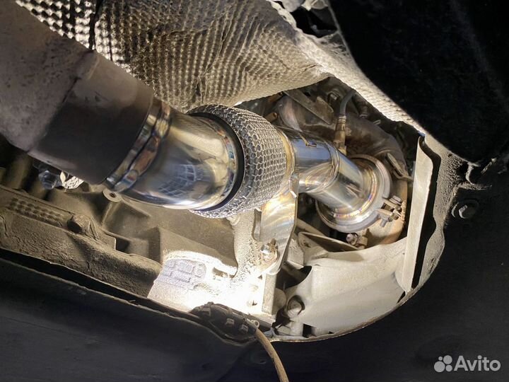 Даунпайп (Downpipe) N20B20 76мм для BMW