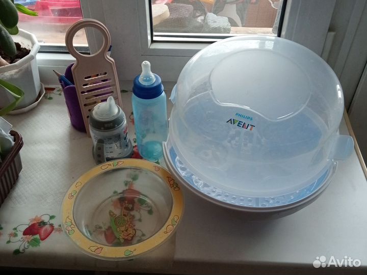 Стерилизатор для бутылочек Бутылочки Тарелка детс