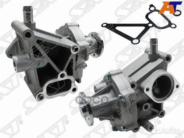 Насос водяного охлаждения в сборе с корпусом