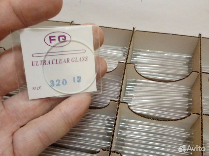 Часы стекла для часов минеральные от 28мм до42,5мм