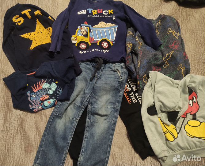 Вещи пакетом на мальчика 98