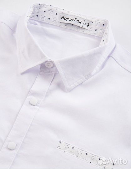 Рубашка с коротким рукавом для мальчика