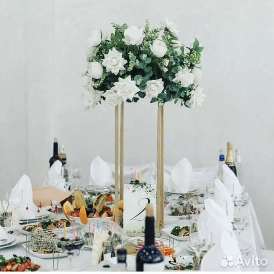 Свадебное оформление зала