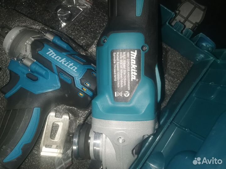 Набор аккумуляторного инструмента Makita 2в1