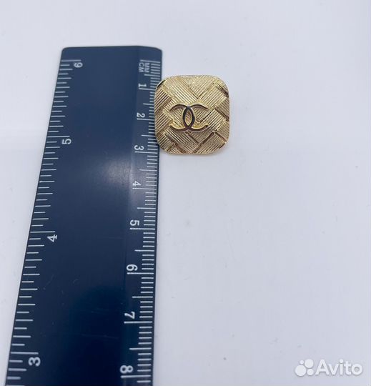 Серьги chanel винтаж / серьги шанель
