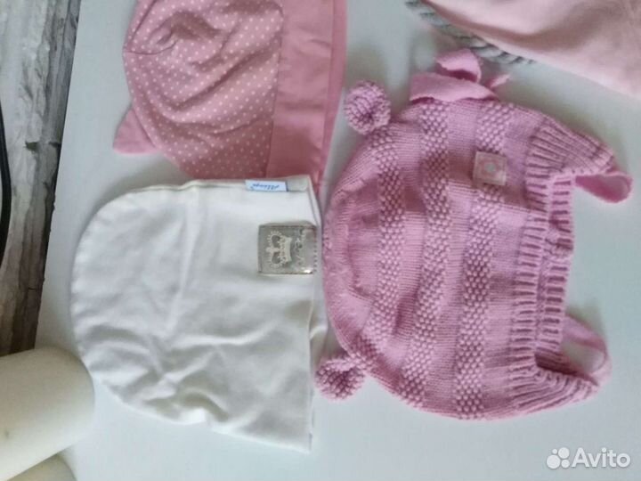 Детские шапочки для девочек