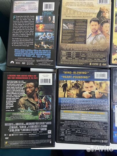 Диски с фильмами DVD