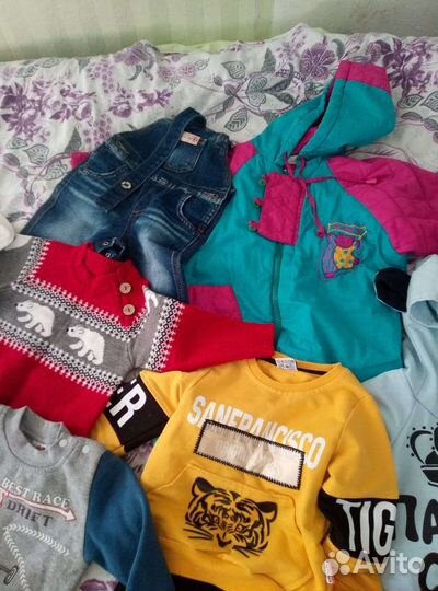 Вещи пакетом на мальчика 6 мес. - 2 года