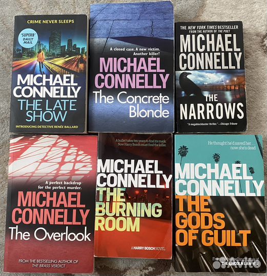 4 книг - детективы на английском. Michael Connelly