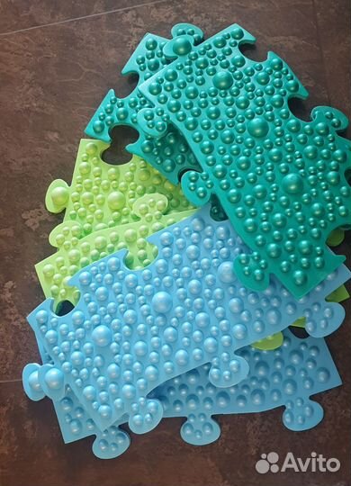 Детский ортопедический коврик-пазл