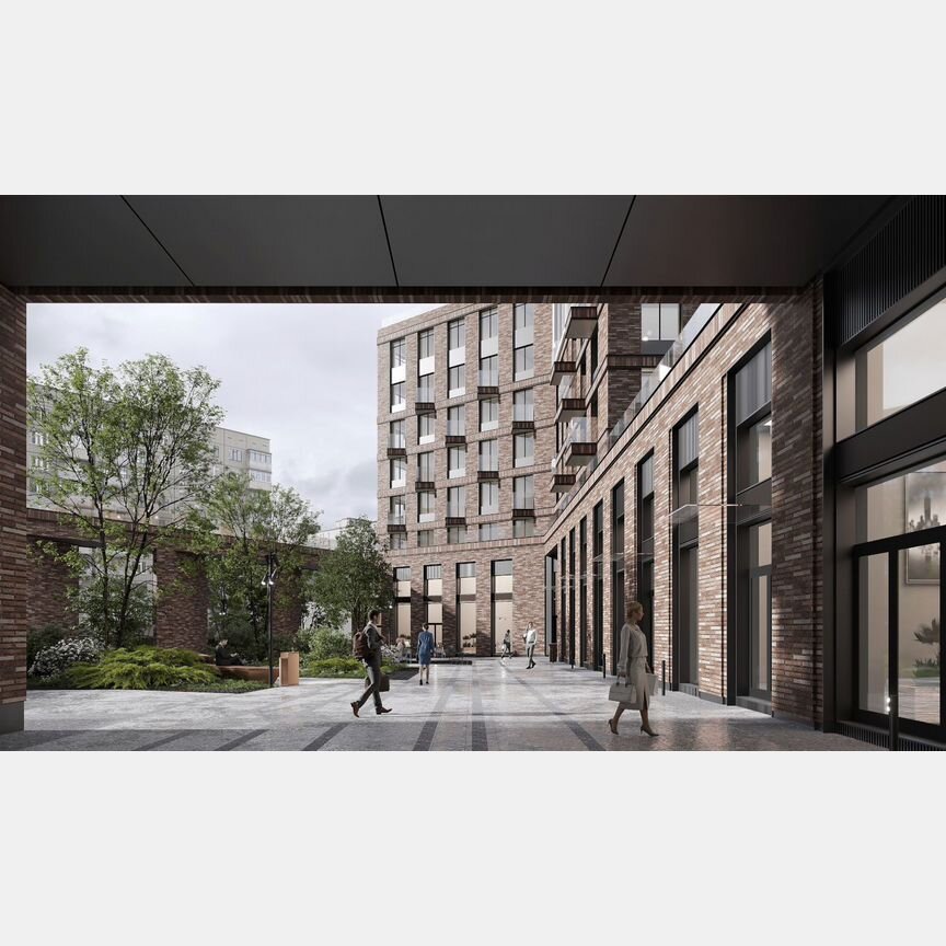 1-к. квартира, 42,1 м², 4/43 эт.