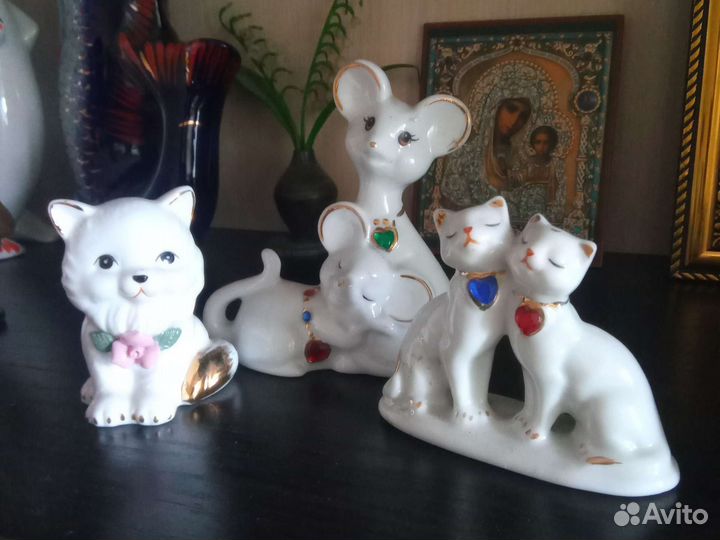 Кошечка, мышки и кошка-котLove