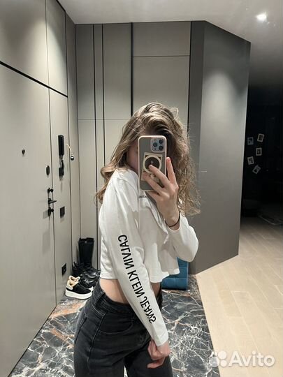 Лонгслив calvin klein