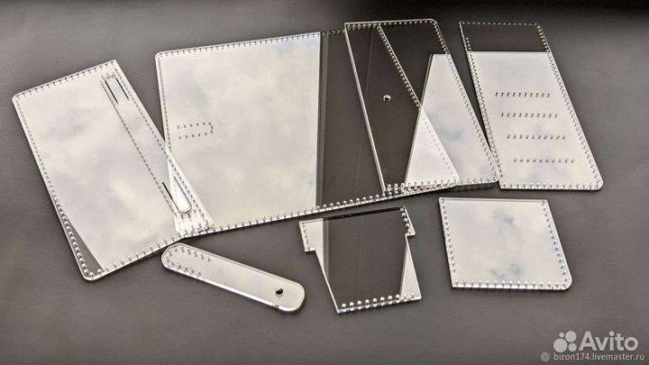 Выкройка лекало портное кожевенное