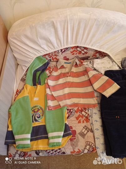 Детские вещи пакетом на мальчика