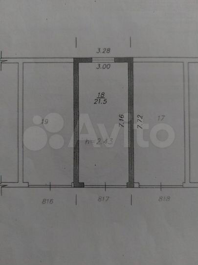 Гараж, 22 м²