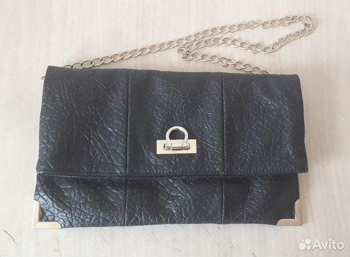 Клатч натуральная кожа