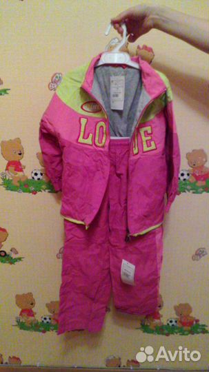 Спортивный костюм для девочки (новый)