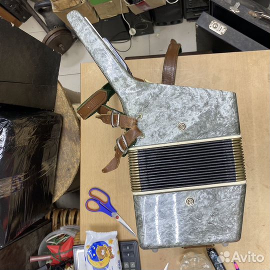 Аккордеон орион 2 в футляре СССР (сзр)