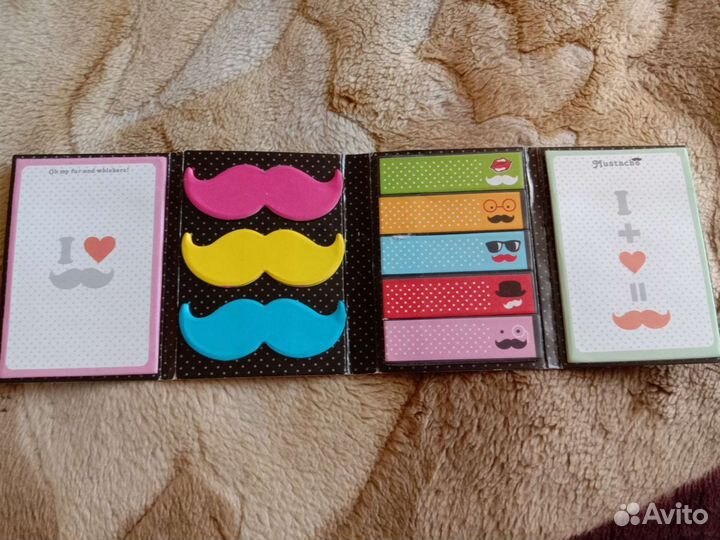 Ежедневник, стикеры, закладки