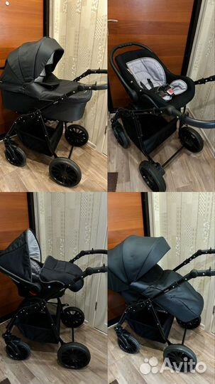 Коляска 3 в 1 indigo