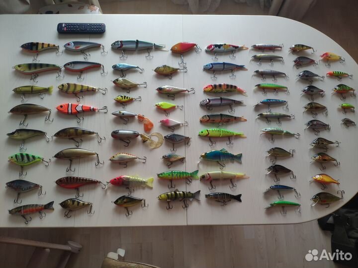 Набор воблеров, джерков, блесен