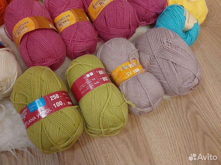 Пряжа Пехорка Семеновская Троицкая