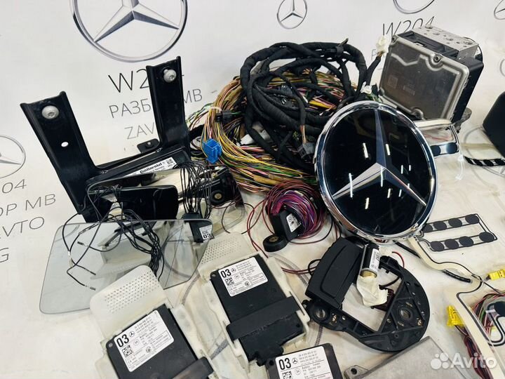 Дистроник Mercedes-Benz W204