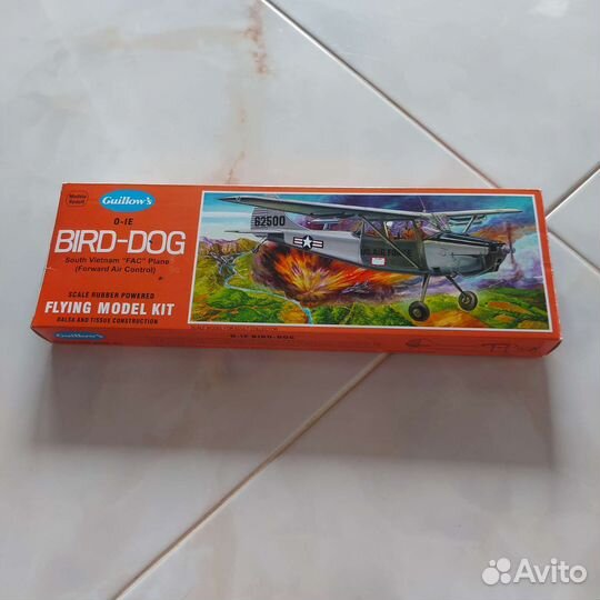 Сборная модель самолета Bird-Dog O-IE KIT