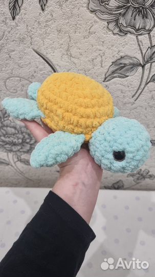 Мягкие вязаные игрушки