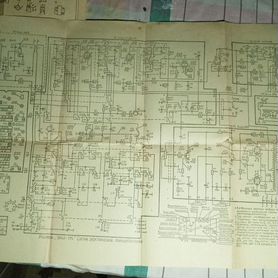 Схема и печатная плата радиолы Урал-114