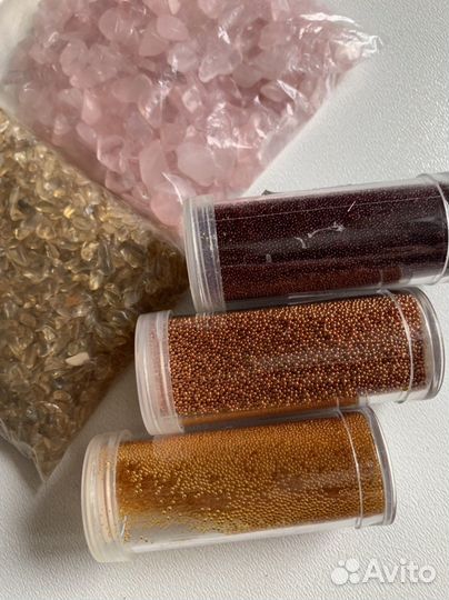 Микробисер и галтовка полудрагоценных камней